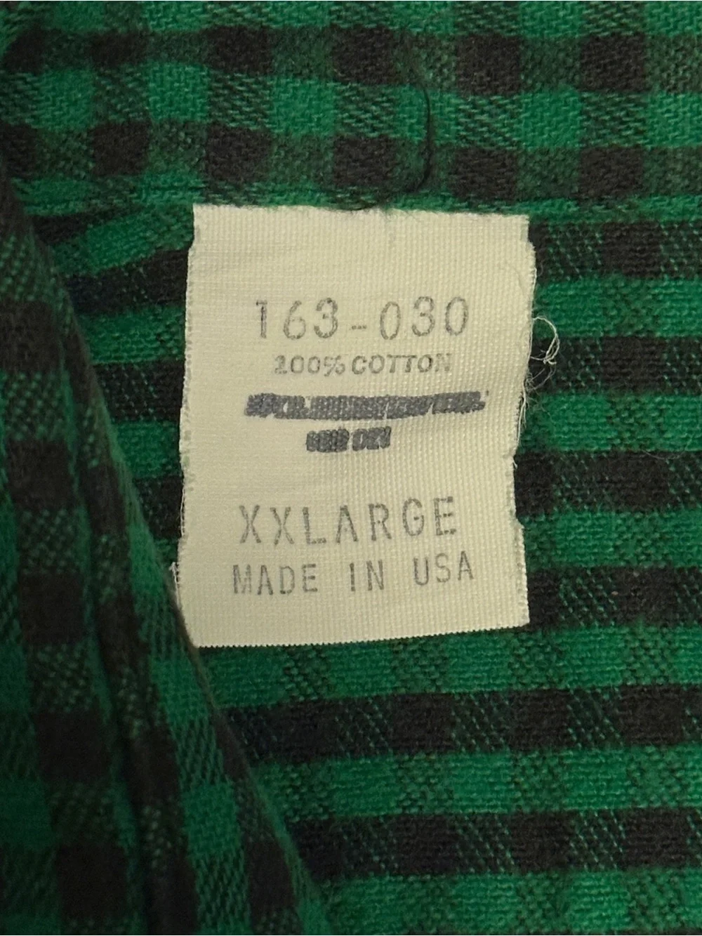 Duxbak green plaid